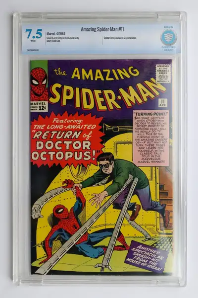 Amazing Spiderman 11 252 300 Hulk 102 340 X-Men 94 101 CGC Comic, View more