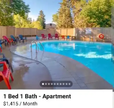 1 bed room apartment
