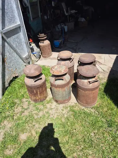 Antique Milk Cans, View more