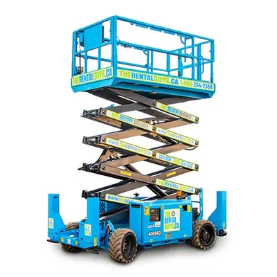 Sinoboom 4069RD Outdoor Scissor Lift - Free Delivery and Pickup, View more