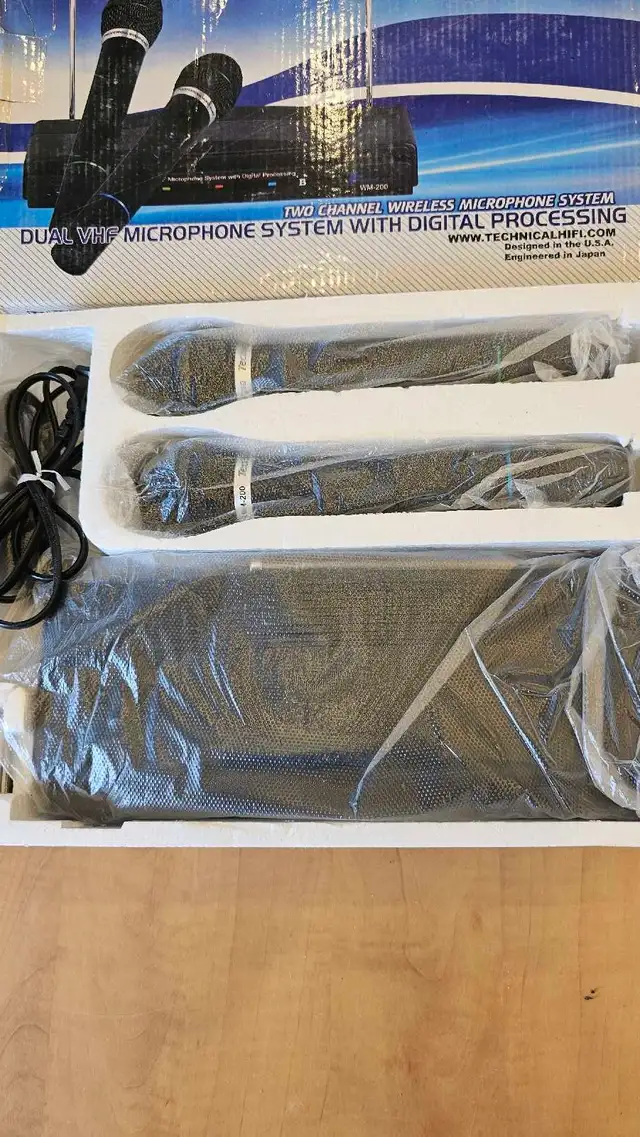Technical Pro WM-200 Dual Wireless Microphone System498580770878935042