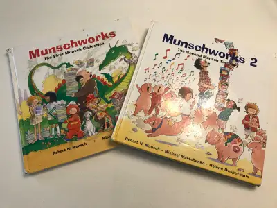 Munschworks 1 & 2 books lot!, View more