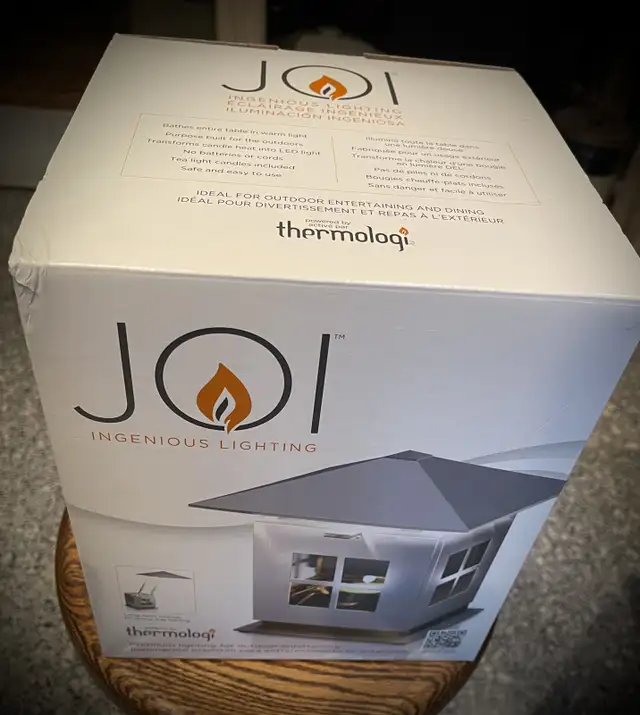JOI Candle Powered LED Lamp • Stainless Steel • From Hauser •NEW in Home Décor & Accents in Kitchener / Waterloo - Image 3