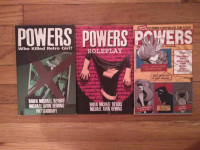 Lot des 3 premiers volumes de Powers de Brian Michael Bendis