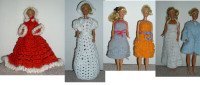 Hand Made Crochet Doll Clothes