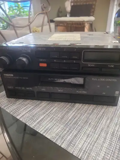 Fujitsu Ten Ltd Mazda OEM Vintage Cassette Player AM/FM Radio, View more