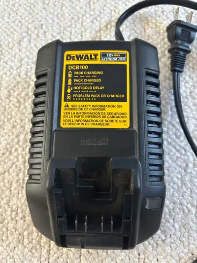 DeWalt 12V max  charger , View more