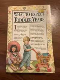 What to Expect: The Toddler Years (paperback book)