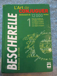 French Verb dictionnary book / Bescherelle For SaleL'Art de Co