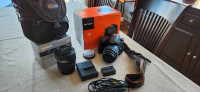 Sony A58 kit 18-55mm + 18-270mm