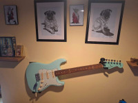 Fender stratocaster 75ieme anniversaire avec pickups Lollar US 