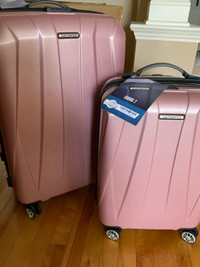 New, Neuf, 2 X valise Samsonite Centric 2 incl. carry on, medium