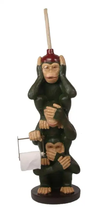 Monkey Tissue Holder in Arts & Collectibles in Markham / York Region - Image 8