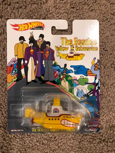 Hot Wheels The Beatles Yellow Submarine, View more