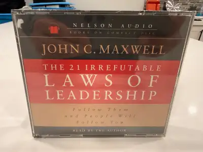 Dive into leadership principles with this Nelson Audio edition of John C. Maxwell's 'The 21 Irrefuta...