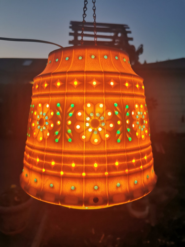 Vintage Lawnware Swag Patio Lamp | Outdoor Lighting | Regina | Kijiji