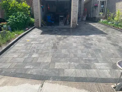 GTA Interlocking Driveway and Sod installation, View more