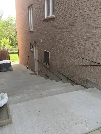 One year old legal ,walkout 2 bedroom large apartment overlooking the ravine, on a quiet nice neighb...