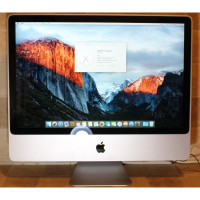 Apple iMac A1224 AIO Computer Core2 Duo 20" DVDRW 4GB RAM 320GB