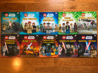 Star Wars Hardcover Lego Book Set & Droid Factory 3-D Puzzle Set