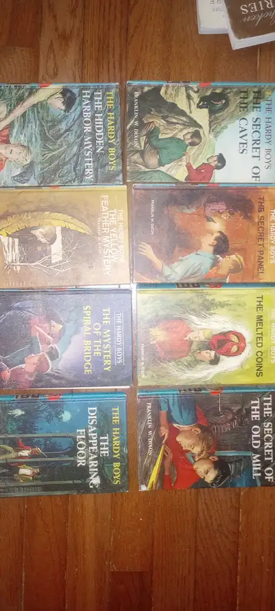 Vintage Hard Cover Hardy Boy Books, View more