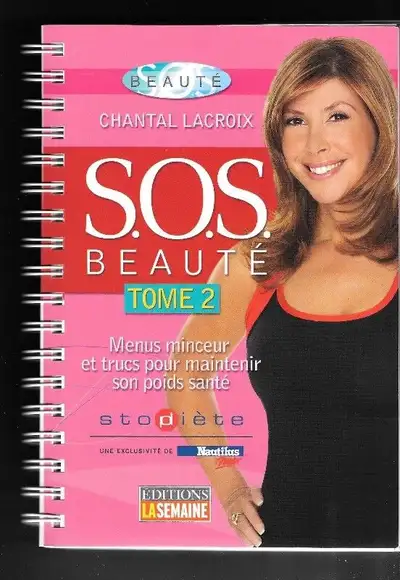 2 LIVRES DE CHANTAL LACROIX S.O.S BEAUTÉ TOME 1 ET 2, View more