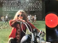 Janis Joplin greatest hits original vinyl LP clean vg++