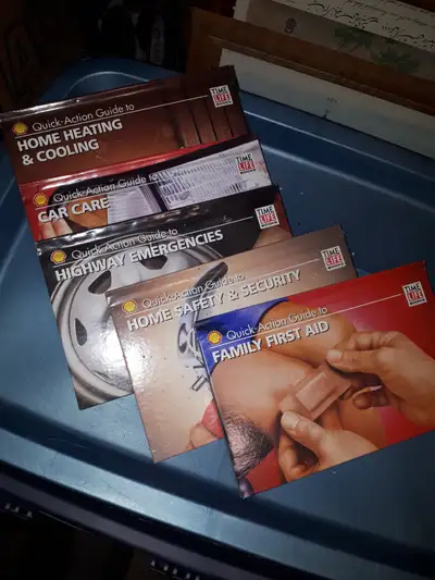 time life from Shell Quick guide repairs 7 books hard cover , mint condition . Vintage and NEW $5 ea...