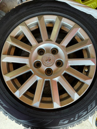 Winter tires on Cadillac rims