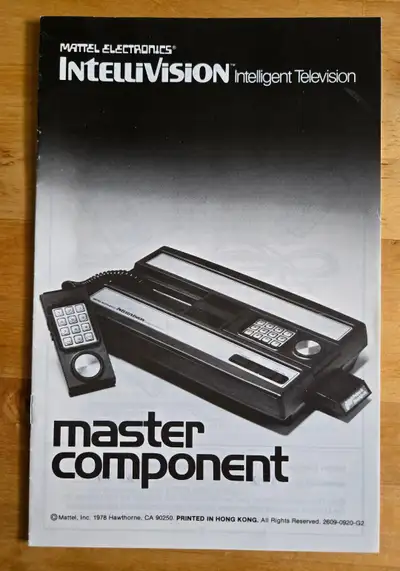 Intellivision Master Component Manual, View more