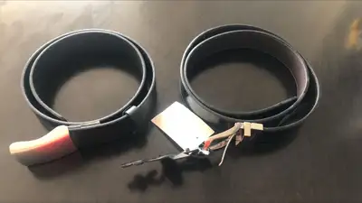Men Black Belt New w/tag, View more