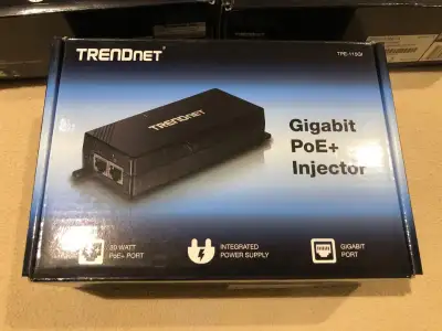 TRENDnet Gigabit Power over Ethernet Plus (PoE+) Injector, View more