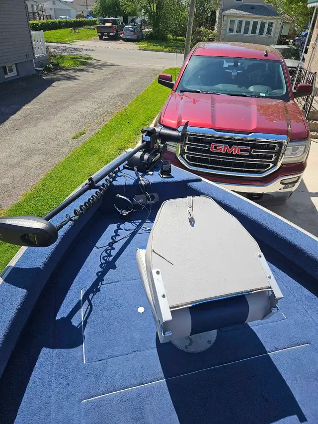 2001 prince craft  with 2015 90 horse honda in Powerboats & Motorboats in St. Catharines - Image 8