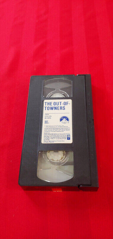 1991 V.H.S. OF THE 1970 FILM, THE OUT OF TOWNERS!!! in Arts & Collectibles in Barrie - Image 2