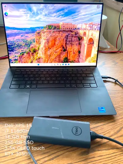 Dell 9510 XPS 15 Laptop, i7 11800H, 15 inch 3.5K OLED touch, View more