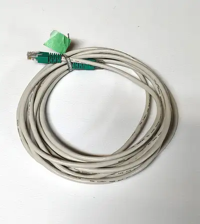14' Cat 5 Ethernet Cable - Cream / Light Beige, View more