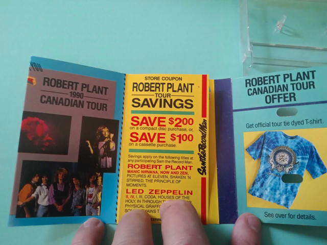 Robert plant from LED Zeppelin Molson Canadian cassette tape  in CDs, DVDs & Blu-ray in Kitchener / Waterloo - Image 4