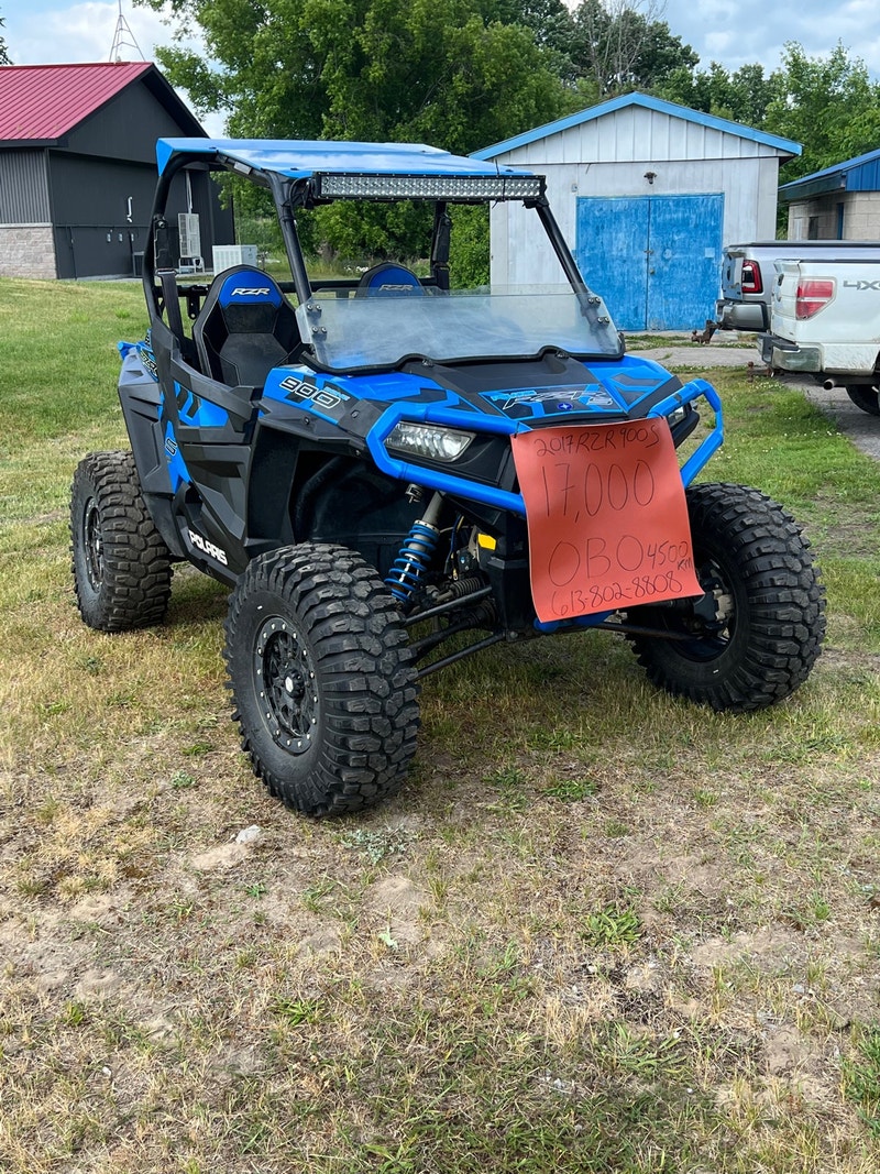 2017 Polaris RZR 900s ATVs Brockville Kijiji