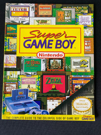 Good Cond Vintage Super Game Boy Nintendo Player's Guide Book