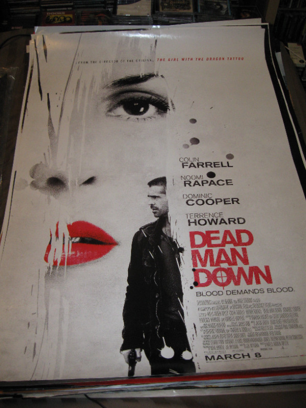 Dead Man Down movie poster in Arts & Collectibles in City of Halifax