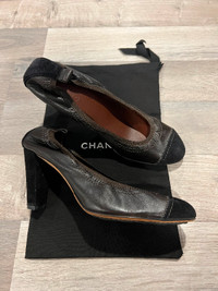 Chanel heels pumps shoes