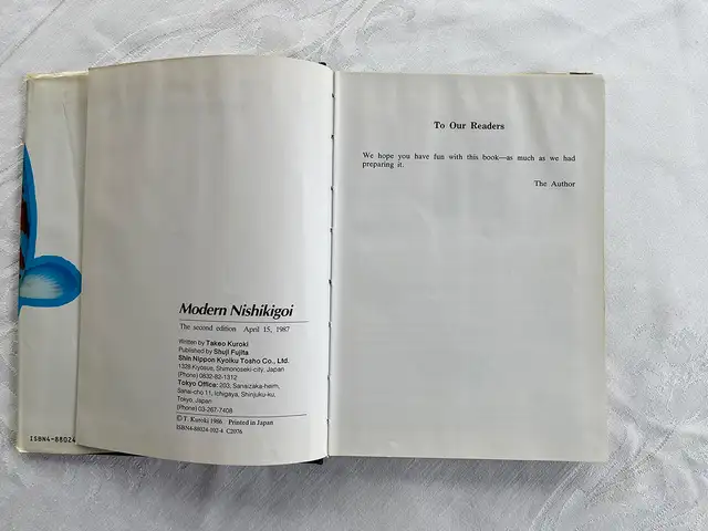 Modern Nishikigoi – Hardcover by Takeo Kuroki in Other in City of Toronto - Image 3