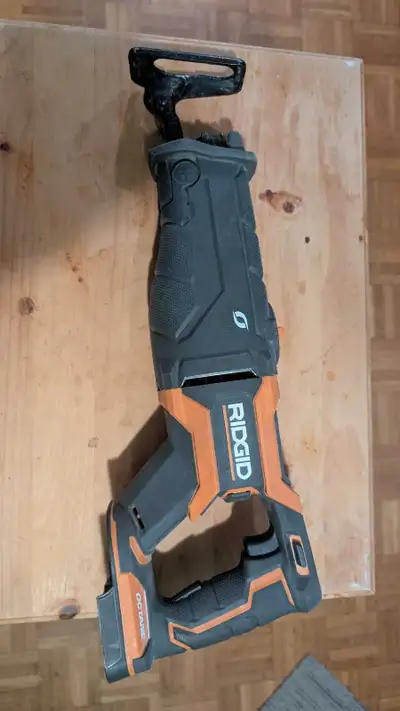 RIDGID 18v Reciprocating saw orbital fonction, OCTANE series, View more