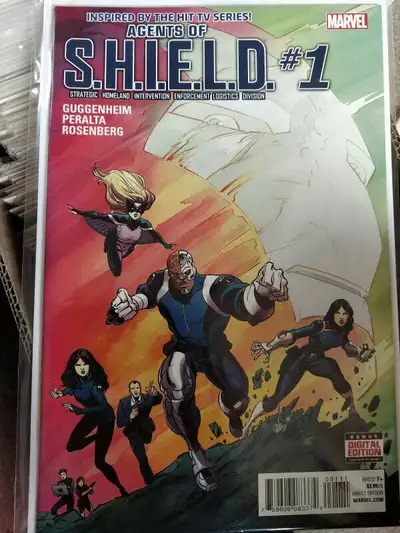 Agents Of S.H.I.E.L.D. #1 MARVEL COMICS GUGGENHEIM, VF/NM., View more