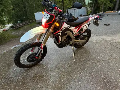 This is a clean scratch free low km motor cycle with many upgrades, never raced and lightly used for...