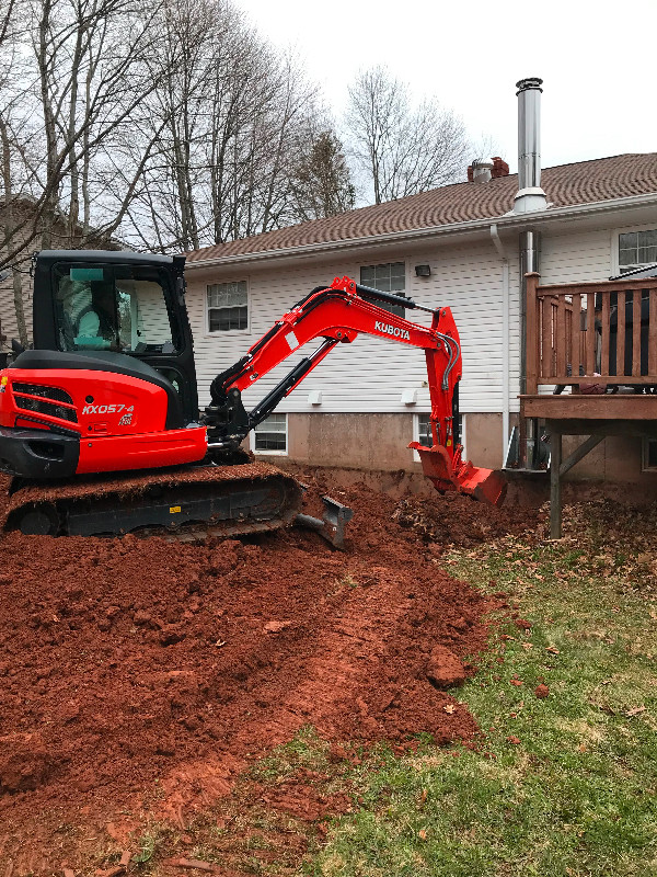 Kubota KX040-4 Mini excavator for hire or rent in Heavy Equipment in Charlottetown - Image 3