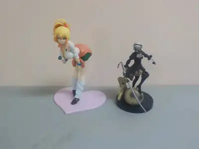 Two Anime Figurines, View more