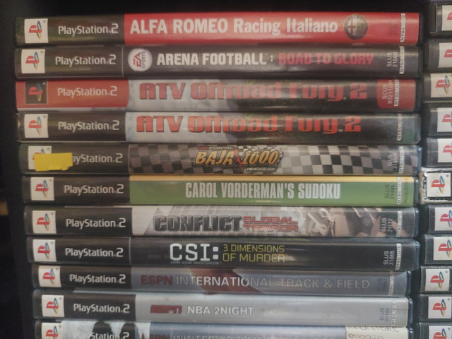 PS2 Video games, all tested/ working great, $7ea, 4/$25, 10/$50 in Older Generation in Calgary - Image 2