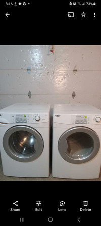 INGLIS FRONTLOAD WASHER AND DRYER 