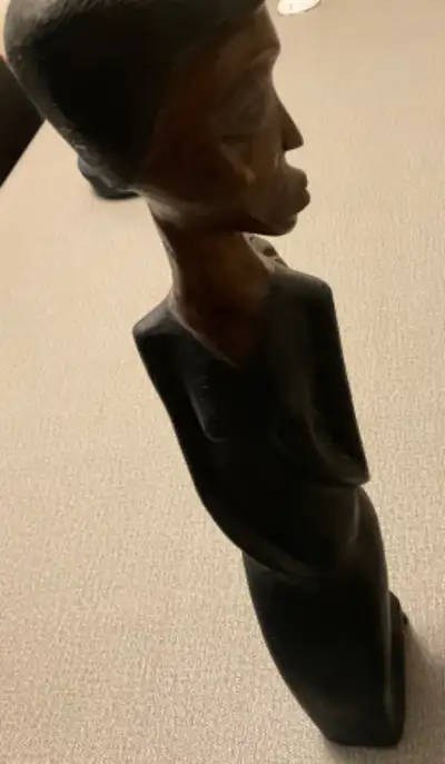 African carving., View more